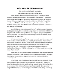 MFA May 2019 Newsletter