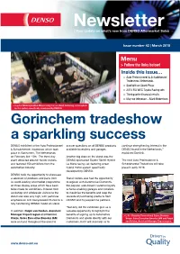 Newsletter | Your Update on What’S New from DENSO Aftermarket Sales