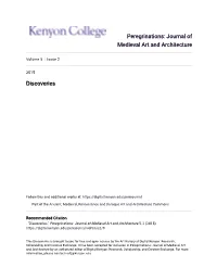 Peregrinations: Journal of Medieval Art and Architecture Discoveries