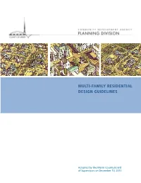 Multi-Family Residential Design Guidelines[PDF]