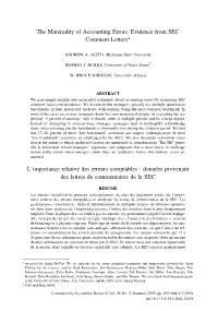 The Materiality of Accounting Errors: Evidence from SEC Comment Letters*