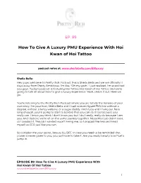 How to Give a Luxury PMU Experience with Hoi Kwan of Hoi Tattoo