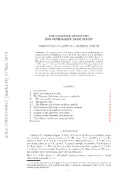 The Hurewicz Dichotomy for Generalized Baire Spaces 3