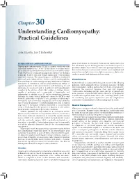 Understanding Cardiomyopathy: Practical Guidelines