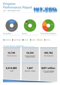 Quarterly Performance Report