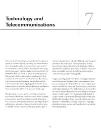 Technology and Telecommunications