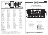 37 Key Digital Keyboard INSTRUCTION MANUAL