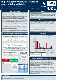 Androgen Deficiency Guideline Results