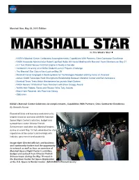 Marshall Star, May 22, 2013 Edition