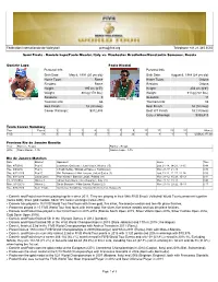 Final Four Notes
