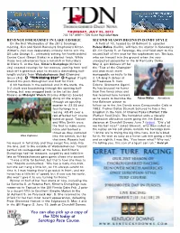 You Can Also Pick up a Copy of the TDN Today at Saratoga Race Course. in This Issue