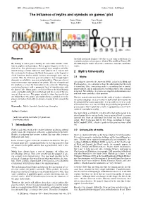 The Influence of Myths and Symbols on Games' Plot
