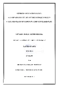 A Comparative Study of the Female Voice in Selected Plays of Athol
