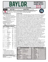 Basketball Game Notes Basketballgame 1 — Oral Roberts Game Notes