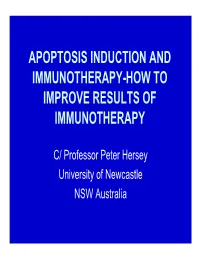 Induced Apoptosis