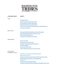 LEARN MORE ABOUT WEBSITE Tribes