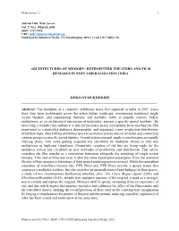 Retrofitted Theaters and Film Remakes in Post Liberalization India