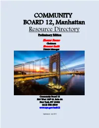 Table of Contents