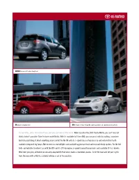 2005 Matrix Ebrochure