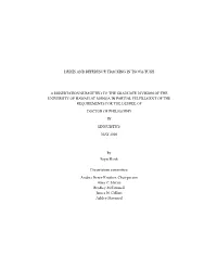 Deixis and Reference Tracking in Tsova-Tush a Dissertation Submitted to the Graduate Division of the University of Hawaiʻi at M