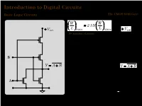 Introduction to Digital Circuits