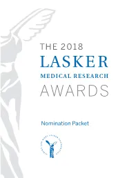 Lasker Interactive Research Nom'18.Indd
