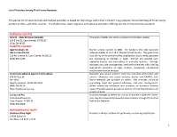 This Partial List of Social Service and Medical Providers Is Based on The