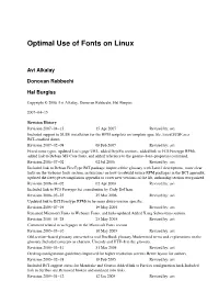Optimal Use of Fonts on Linux