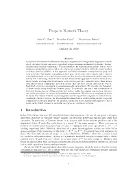 Props in Network Theory