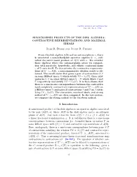 Semicrossed Products of the Disk Algebra: Contractive Representations and Maximal Ideals