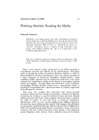 Waltzing Matilda: Reading the Myths