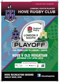 HRC A4 Playoff Match 21.04.2018 New.Indd