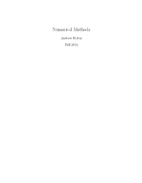 Numerical Methods