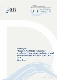 Pilot Project "Design and Testing of a Multipurpose Transboundary
