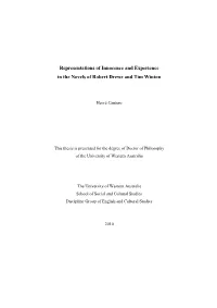 Representations of Innocence and Experience in the Novels of Robert Drewe and Tim Winton