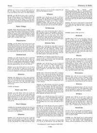 Directory of Radio Willis Winnsboro