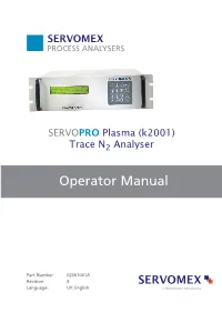 Operator Manual