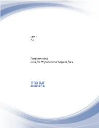 Programming DDS for Physical and Logical Files