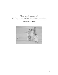 The Quiet Assassin”