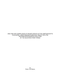 Analysis and Correlation of Growth
