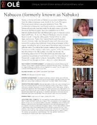 Nabucco (Formerly Known As Nabuko)