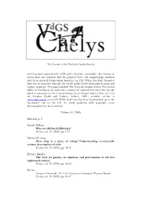 The Journal of the Viola Da Gamba Society Text Has Been Scanned With