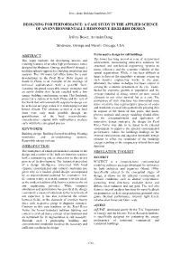 Designing for Performance: a Case Study in the Applied Science of an Environmentally Responsive High-Rise Design