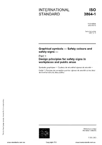 ISO 3864-1:2002(E) This Is a Free 6 Page Sample