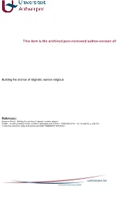 This Item Is the Archived Peer-Reviewed Author-Version Of