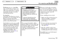 Accessories and Modifications