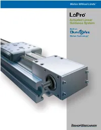 Actuated Linear Guidance System