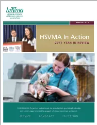 HSVMA in Action During 2017