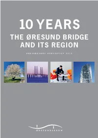 The Øresund Bridge and Its Region
