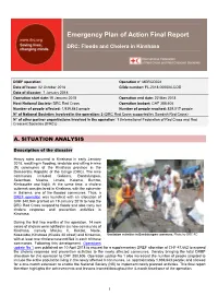 Final Report DRC: Floods and Cholera in Kinshasa